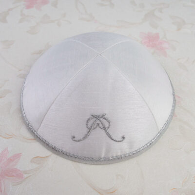 Raw Silk Customized Kippot
