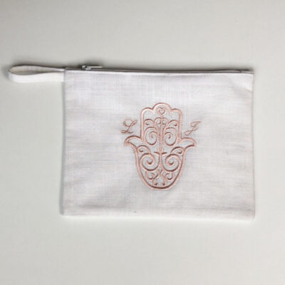white-linen-kippah-kippot-yarmulkes-zip-pouch1