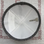 Heavy Linen Fabric customize kippot kipah2