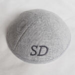 heather-grey-linen-kippah-with-embroidery