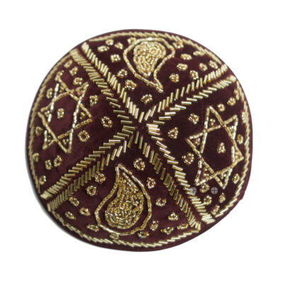 Clearance Kippah Sale Women Beaded Kippah With Shades of 