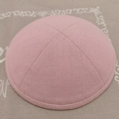 pink linen