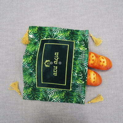 Liberty Fabric Linen Bread cover Challah Cover Customize Embroidery