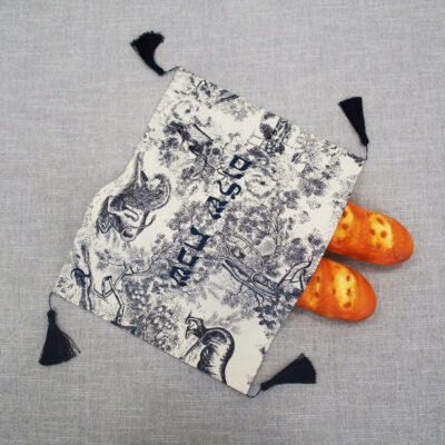 Linen Bread cover Challah Cover Customize Embroidery