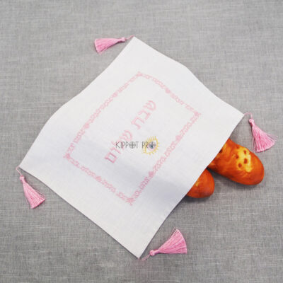 Linen Bread cover Challah Cover Customize Embroidery (复制)