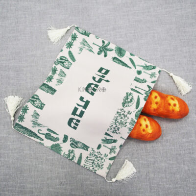 Linen Bread cover Challah Cover Customize Embroidery (复制)